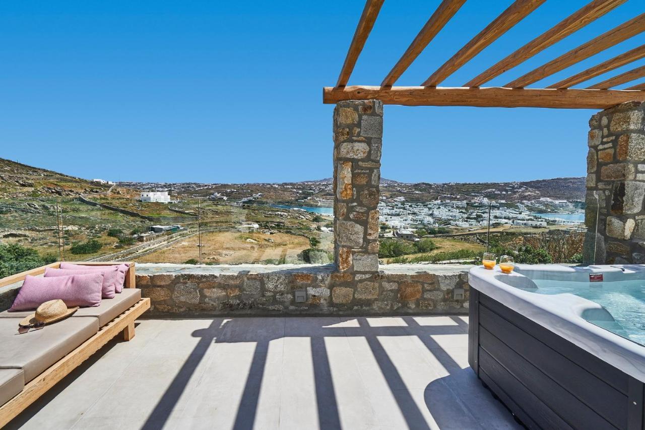Due Mari Mykonos Hotell Agios Ioannis Diakoftis Eksteriør bilde