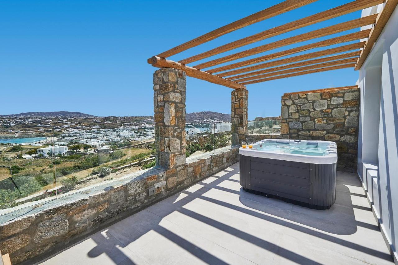 Due Mari Mykonos Hotell Agios Ioannis Diakoftis Eksteriør bilde