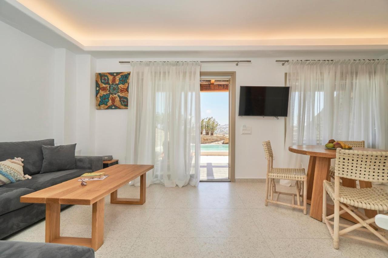 Due Mari Mykonos Hotell Agios Ioannis Diakoftis Eksteriør bilde
