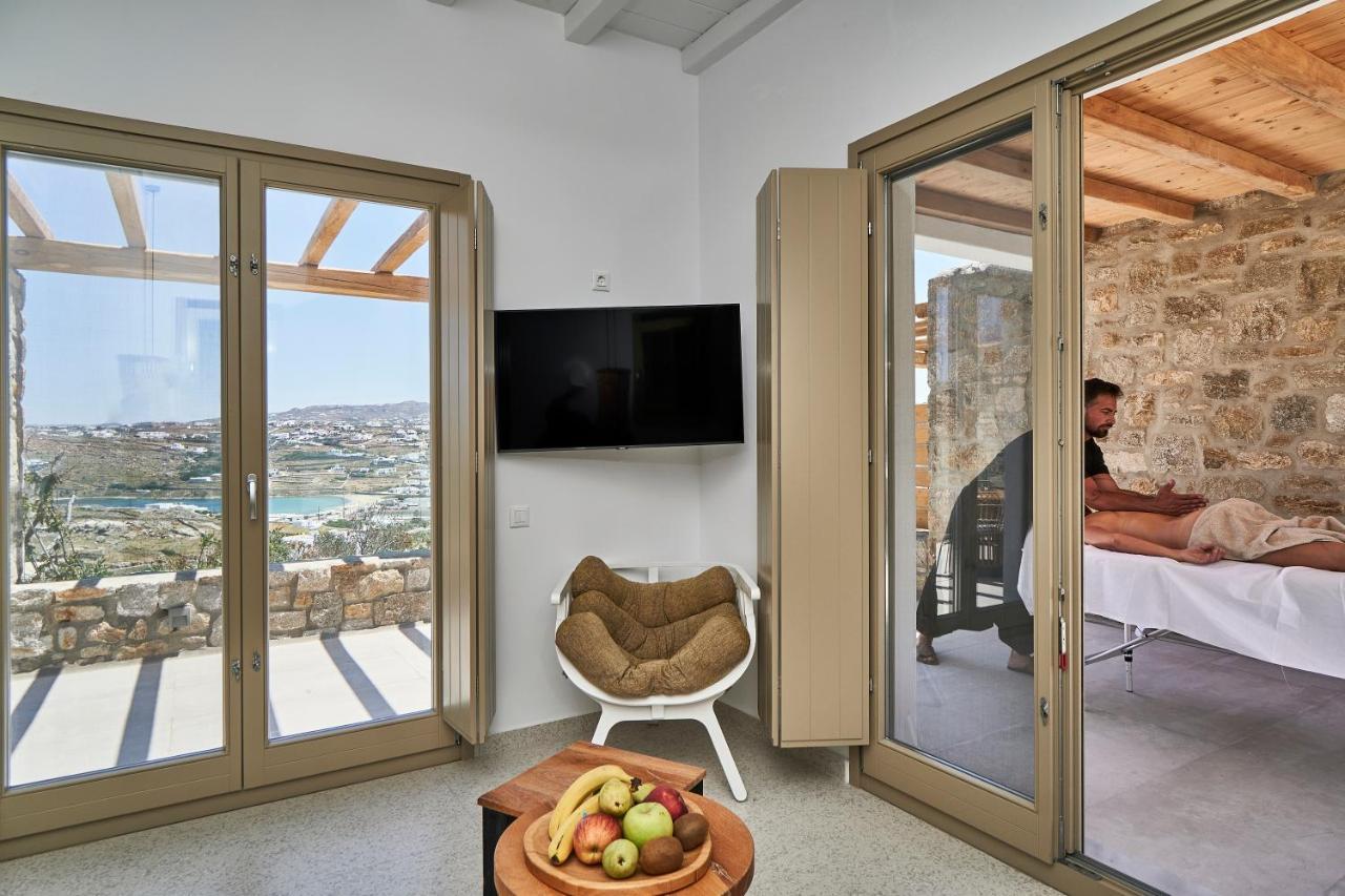 Due Mari Mykonos Hotell Agios Ioannis Diakoftis Eksteriør bilde
